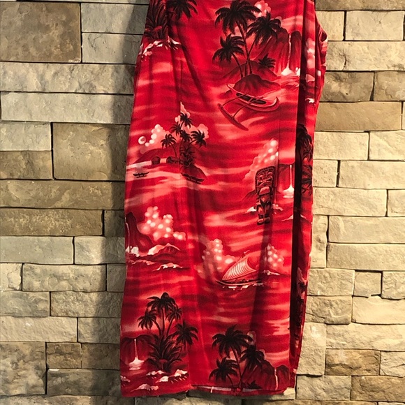 Y2K 90’s Red Summer Dress Size Medium - Picture 4 of 13